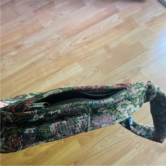 💥 VTG Hampton Direct Floral Tapestry Shoulder Purse - Picture 3 of 6